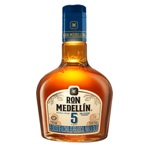 RON MEDELLIN 5 A OS EXTSIN AZUCAR *750ML